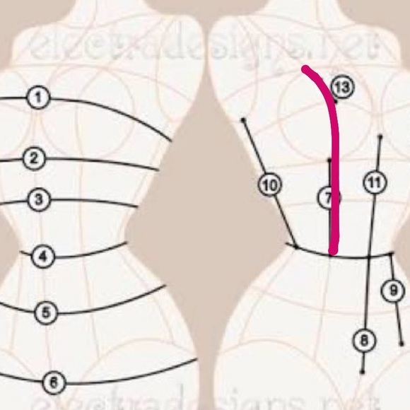 ( Made To Order) The Versatile Doll Corset Blouse - Picture 2 of 7